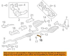 Gm Oem 16-18 CT6 Exhaust System Components-support 23436600 New. Price: $37.05.