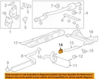 Gm Oem 11-19 Cascada Exhaust System Components-tailpipe Clamp 13278369 New. Price: $82.48.