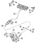 Genuine Mopar Exhaust Hanger 68233484AA New. Price: $61.25.