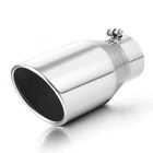 A-karck Exhaust Tip 4" Inlet To Outlet, 12" 6", Long, Polished New. Price: $46.87.