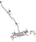 Genuine Porsche Cayenne 9PA Clamp 95511110822 New. Price: $27.96.