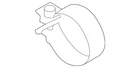 Genuine Bmw Front Pipe Clamp 18-30-7-614-699 New. Price: $42.63.