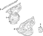 Genuine Nissan Exhaust Manifold Support Bracket 14014-6TA0A New. Price: $20.42.