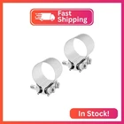 Bigreat 2.5'' Inch Exhaust Clamp, 1/2 Butt Joint Seal Band Sleeve Coupler New. Price: $24.75.