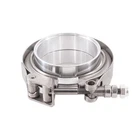 Mishimoto MMCLAMP-VA-25 Aluminum V-band W/ Flanges, 2.5" (63.5MM) New. Price: $35.00.