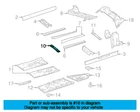 Mercedes-benz A-class W176 Front Floor Pan Crossmember A1766190025 New. Price: $673.12.