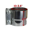 3.6" Lap Joint Exhaust Band Clamp Stainless Steel Roadformer New. Price: $6.99.