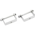 Speedway Motors Stainless Steel Spring Clamps, For 2-1/4" Wide Leaf New. Price: $24.99.