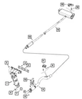 Genuine Mopar Exhaust Bracket 68246907AA New. Price: $18.73.