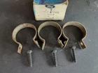 Nos Oem 1975-78 Ford Exhaust Muffler Clamp Pack Of W/bolts D5AZ-5A231-A New. Price: $25.00.