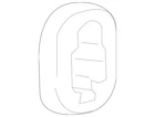 Genuine Mercedes-benz Suspension Ring 211-492-00-44-64 New. Price: $14.50.