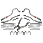 Dual Exhaust System 2-1/4" With Magnaflow Mufflers Mustang 289/ 302 Tri-... New. Price: $571.87.