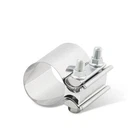 Paclvio Exhaust Clamp, Pipe 2.0'' Butt Joint Stainless Inch New. Price: $12.49.