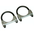Exhaust Muffler Clamps Hold Down Bracket 2 1/4" 1964-77 Chevelle Skylark Regal New. Price: $19.84.