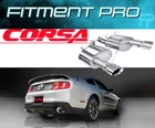 Corsa Performance 14316 Sport Axle-back Exhaust 2011 Ford Mustang Gt/boss New. Price: $1211.99.