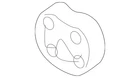 Genuine Nissan Exhaust System Hanger 20651-3LM1A New. Price: $13.28.