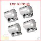 Joikit 4 Pcs 2.25 Inch Exhaust Clamp, Butt Joint Band Sleeve, Stai New. Price: $35.01.