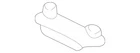 Genuine Mercedes-benz Shim Plate 140-492-00-18 New. Price: $38.03.