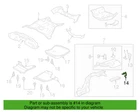 Honda 65637-T2A-A00ZZ Right Muffler Mounting Bracket For 13-17 Accord New. Price: $32.97.