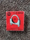 Napa 733-5343 Heavy Duty Muffler Clamp 3/8" X 1-3/4" New. Price: $7.89.