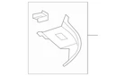 Genuine Mercedes-benz Holder 212-885-19-14 New. Price: $54.22.