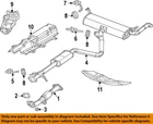 Chrysler Oem 13-16 Dart Exhaust System Components-insulator 5147277AA New. Price: $40.27.