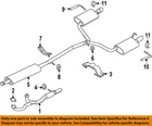 Ford Oem 10-19 Explorer Exhaust System Components-rear Hanger AA8Z5A205A New. Price: $18.79.