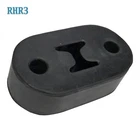 RHR3 Exhaust Mount Rubber Insulator Grommet Hanger Bushing 1/2" Rod Support New. Price: $18.32.