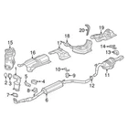 For Fiat 500 2018-2019 Mopar 68240183AA Catalytic Converter Bracket New. Price: $29.90.