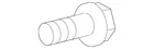 Genuine Ford Suspension Stabilizer Bar Bracket Bolt W500634-S442 New. Price: $6.95.