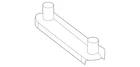 Genuine Mercedes 2011-2015 C250 E350 Intermediate Pipe Base Plate 212-492-00-18 New. Price: $10.52.