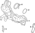 Genuine Nissan Exhaust Manifold Clamp 14464-6RC0A New. Price: $8.44.