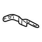 New Genuine Mercedes-benz Converter & Pipe Bracket 2204920241 Oem. Price: $48.75.