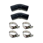 S1D 2X 3" Silicone Coupler 45 Degree Air Intake Piping W/ 4X T-bolt Clamp New. Price: $42.99.