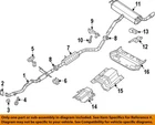 Chrysler Oem 13-17 Cherokee Exhaust System Components-hanger 5147278AC New. Price: $41.75.