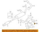 Ford Oem 09-23 Bronco Exhaust System-hanger Insulator 9L3Z5A262A New. Price: $24.20.