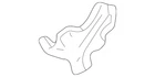 Genuine Volkswagen Exhaust Bracket 5X0-253-144 New. Price: $89.99.