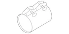 Genuine Hyundai Front Muffler Clamp 28641-C8650 New. Price: $48.59.