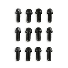 Mr. Gasket Set Of 12 Steel Black Oxide 3/8 16 3/4 Inch Exhaust Header Bolts New. Price: $28.74.