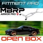 Mbrp S44083CF Armor Pro 3" Cat-back Exhaust System For 2023-2026 Nissan Z 3.0L Used. Price: $1119.20.