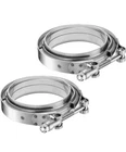 3.5 Inch Band Clamp With Flange Female 304 Stainless Steel Universal New. Price: $37.95.