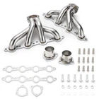 Exhaust Header Super Competition Block Hugger Steel Chevy Small LS1 New. Price: $138.93.