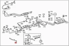Genuine Mercedes C126 W126 Coupe Sedan Bracket 1264926041 New. Price: $78.35.
