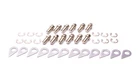Stage Fasteners 8916S Bbm Header Bolt Kit 6PT.3/8''-16 X 3/4'' (12) New. Price: $74.49.