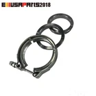 Emusa 2.5" Inch Turbo Exhaust Pipe Mild Steel 63MM V-band CLAMP&2 Flange New. Price: $16.98.