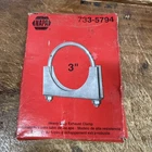 Napa 733-5794 3/8" 3" Heavy Duty Exhaust Clamp New. Price: $9.99.