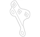 Genuine Audi Converter & Pipe Support 7L8-253-047-G New. Price: $27.55.