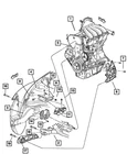 New Genuine Mopar Hex Head Screw 2001-2017 Oe 06101864. Price: $13.15.