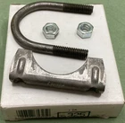 New Grainger 35325 U-bolt Clamp Standard Duty 13 Ga Saddle, 1/2IN, 5/16. Price: $16.51.