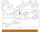 Gm Oem 16-23 Lacrosse Exhaust Components-front Pipe Insulator 84129717 New. Price: $19.10.